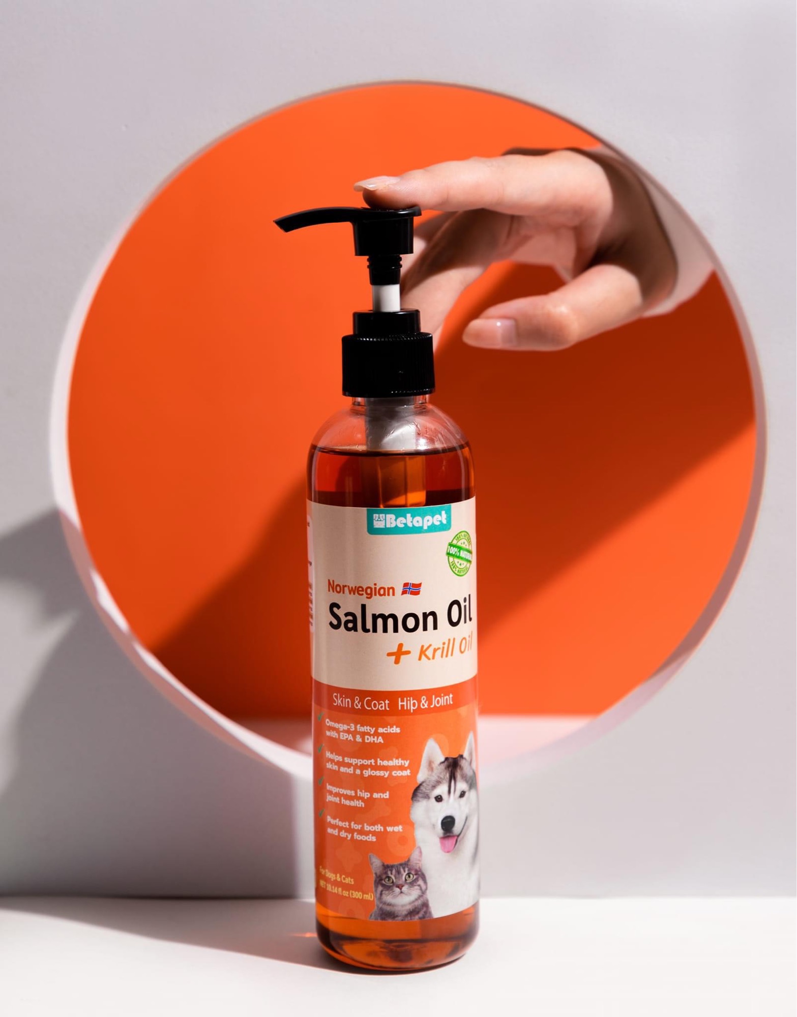 ข้อมูลเกี่ยวกับ ‼️ ส่งไวมาก ‼️ น้ำมันปลาแซลมอนแท้Premium นำเข้าจากNorway สำหรับสัตว์เลี้ยง สุนัข หมา แมว Salmon oil for pet 100% 🐱🐕 🐶