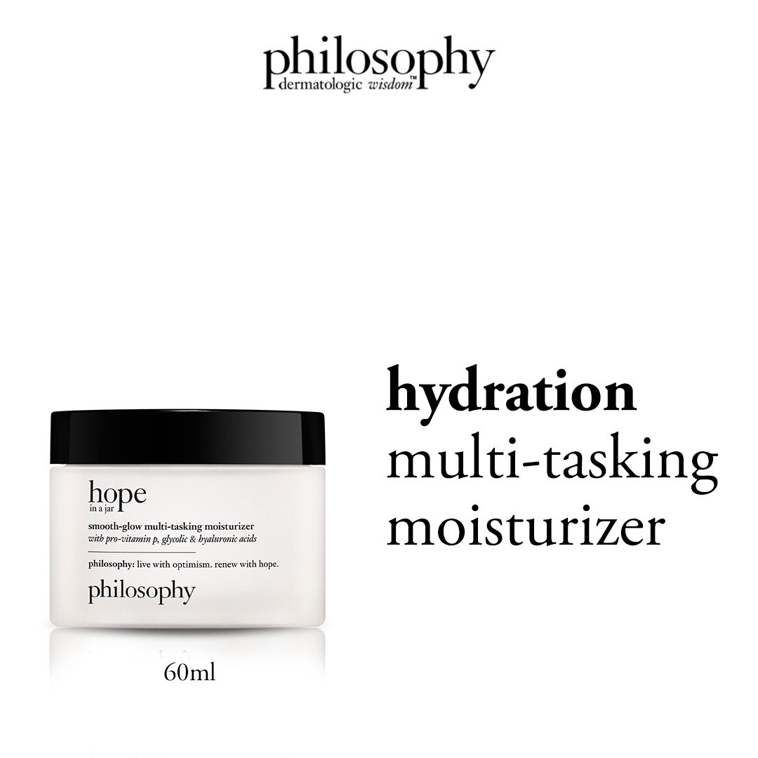 Philosophy Hope in a Jar Smooth-Glow Multi-Tasking Moisturizer 60ml ราคา 1,488 บาท*ส่งฟรี
