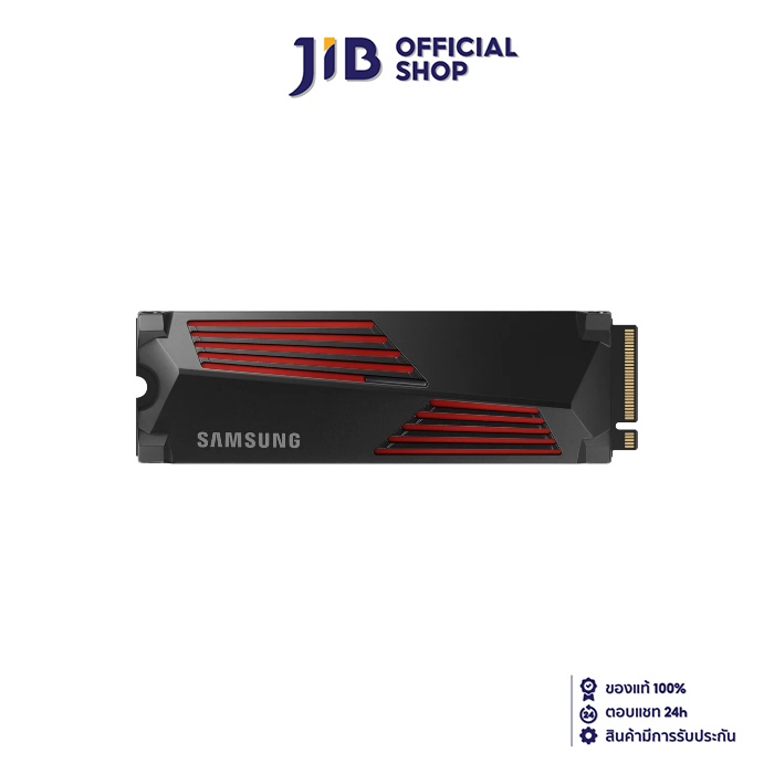 2 TB SSD (เอสเอสดี) SAMSUNG 990 PRO WITH HEATSINK - PCIe 4x4/NVMe M.2 2280 (MZ-V9P2T0CW) ราคา 8,470 บาท*ส่งฟรี