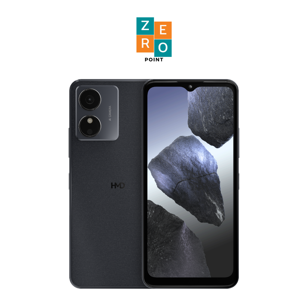 HMD Aura 2 (4/128) ประกันศูนย์ 12 เดือน [หน้าจอ 6.52 นิ้ว แบต5000mAh] (zeropoint) ราคา 2,079 บาท*ส่งฟรี