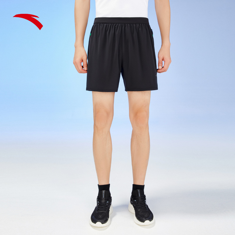 เสื้อผ้าและรองเท้ากีฬาสำหรับออกกำลังกาย ANTA Men Sports Woven Shorts กางเกงขาสั้น 852325510-1 Official Store