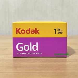 สินค้า ฟิล์มสี Kodak GOLD 200 35mm 135-36 Color Film ฟิล์มถ่ายรูป ฟิล์มใหม่ ฟิล์ม 35มม.