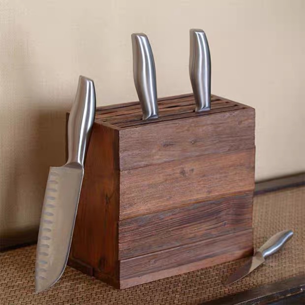 ที่เสียบมีด กล่องเสียบมีด อุปกรณ์ทำครัว ที่เก็บของในครัว ของใช้ในครัว ที่เก็บมีดทำครัว ที่ใส่มีด LuckyThailand ราคา 450 บาท*ส่งฟรี