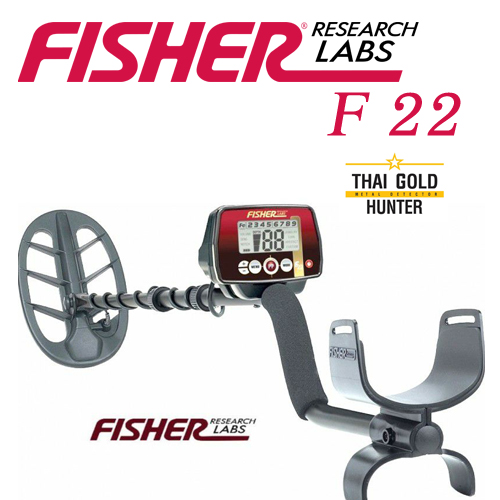 Fisher F22 with DD Coil Underwater Metal Detector HighQuality