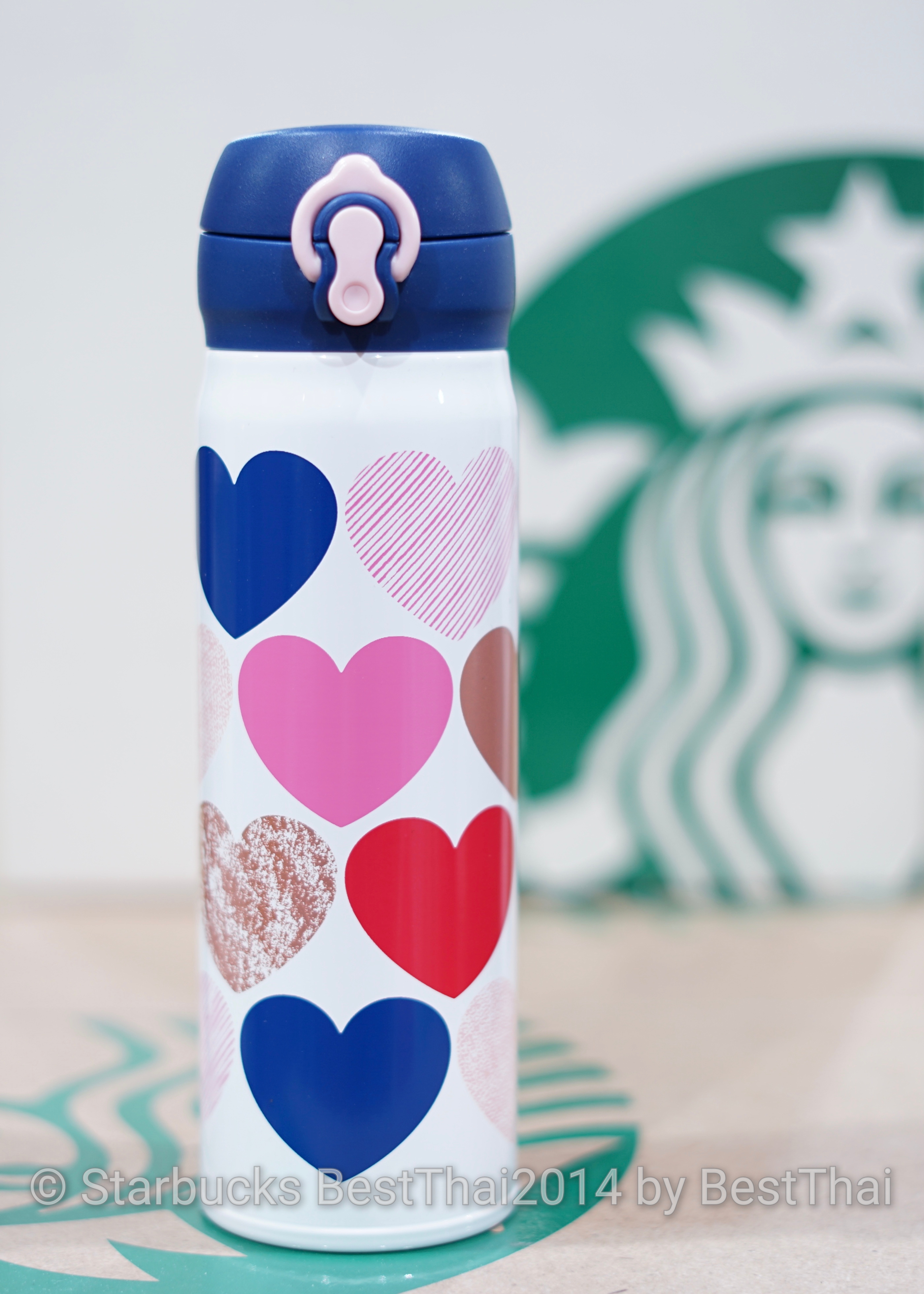 Starbucks Stainless Steel New Era Black Water Bottle 16oz