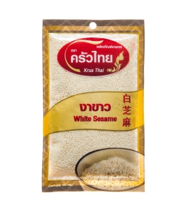 สินค้า งาขาว ครัวไทย 100 กรัม / White Sesame Krua Thai 100 g.