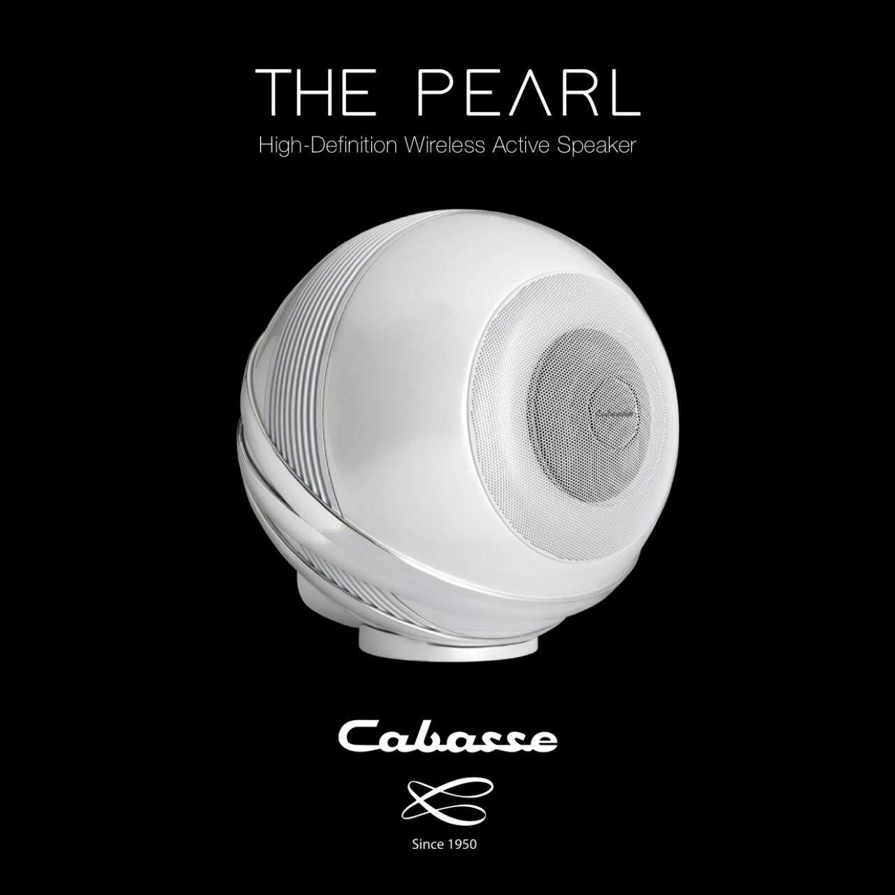 ลำโพงไร้สาย Cabasse The Pearl รองรับการเชื่อมต่อแบบ Bluetooth และ WiFi