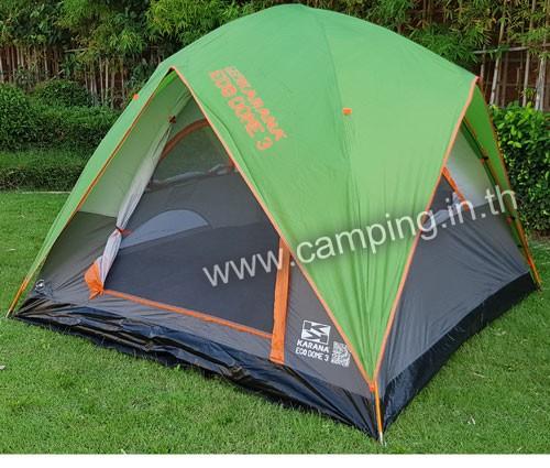 ดูภาพ CAMPING IN TH เต็นท์ KARANA ECO DOME 4 ขนาด 4-5 คนนอน 240x240x180ซม. ส่งด่วน KERRY EXPRESS <br/>เพิ่มเติม CAMPING IN TH เต็นท์ KARANA ECO DOME 4 ขนาด 4-5 คนนอน 240x240x180ซม. ส่งด่วน KERRY EXPRESS