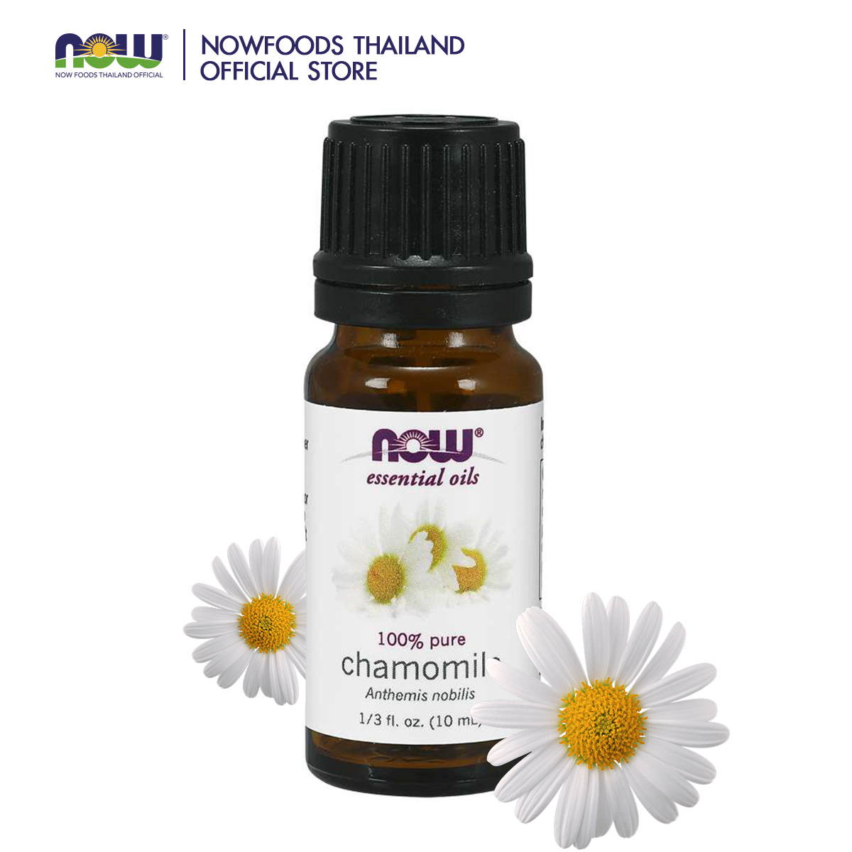 Now Foods Chamomile Oil 100% Pure 10 ml Essential Oil ราคา 1,639 บาท*ส่งฟรี