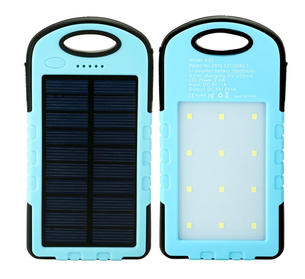 MP.DC Power Bank Solar 50,000 mAh รุ่น C1 (BLUE) MP.DC Power Bank Solar 50,000 mAh รุ่น C1 (BLUE)