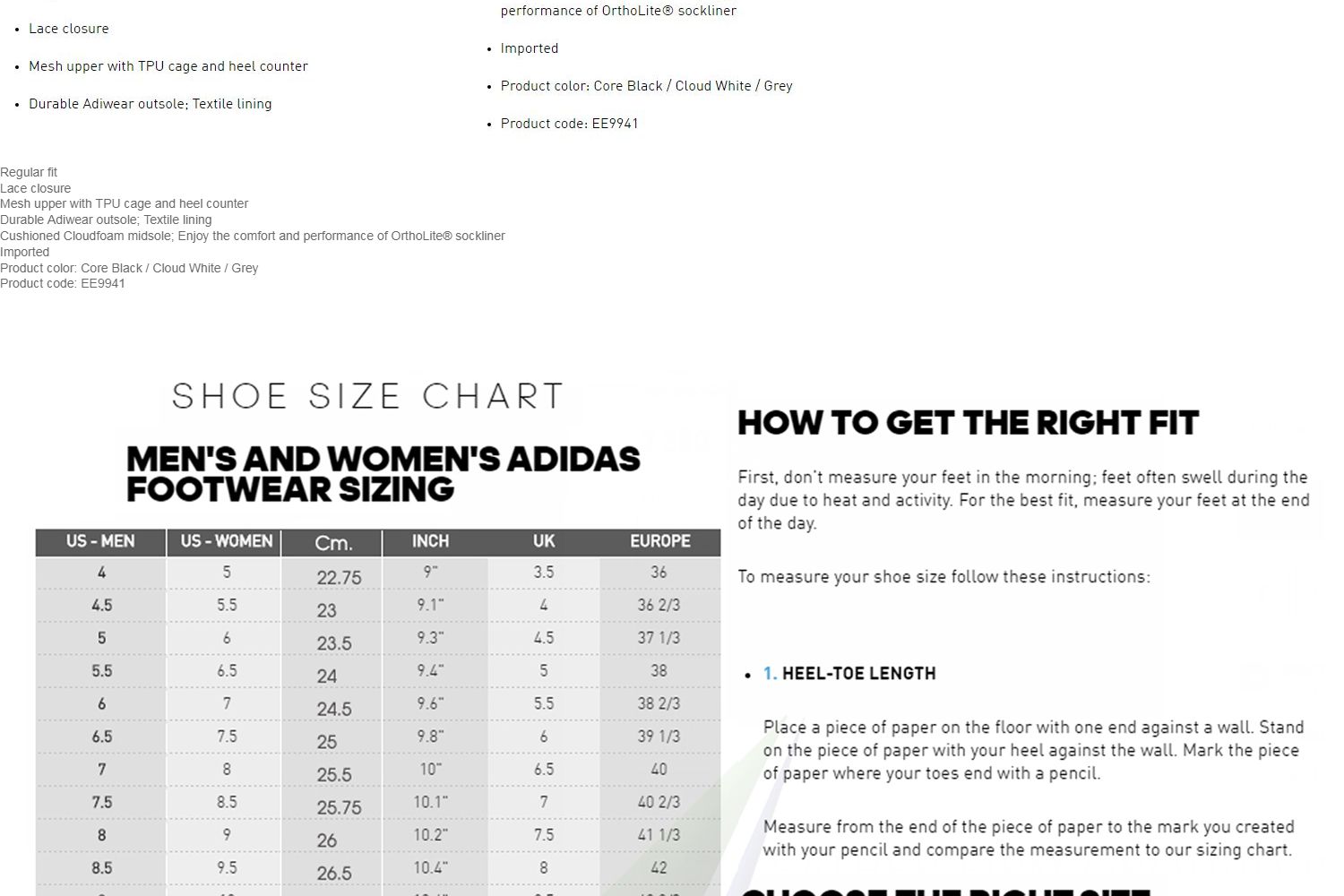 เกี่ยวกับ Adidas รองเท้าวิ่ง รองเท้ากีฬา รองเท้าผู้หญิง อาดิดาส Rg Women Shoe Energy Falcon X EE9941 (2300)