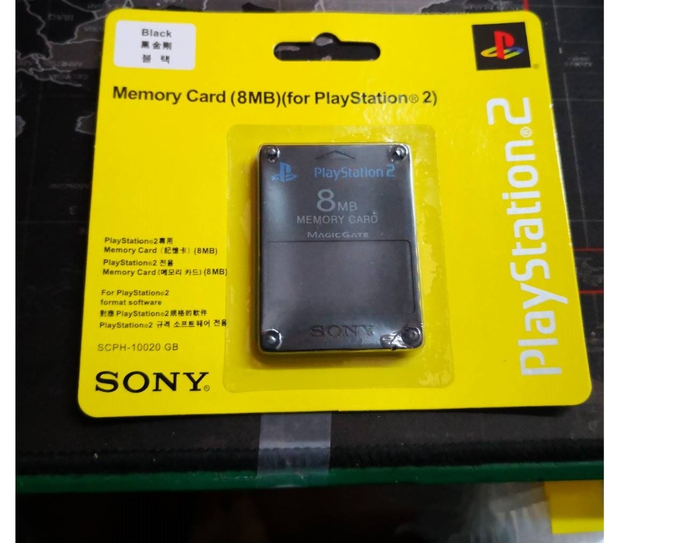 เกี่ยวกับสินค้า 【ต้นฉบับจัดส่งที่รวดเร็ว】Memory Card PS2 สำหรับ เซฟ เกม Playstation 2 ของใหม่ คุณภาพดี SAVE GAME PS2 PLAYSTATION 2 memory card