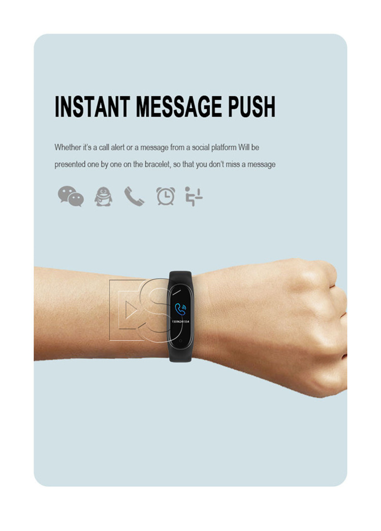 ภาพที่ให้รายละเอียดเกี่ยวกับ (สินค้าส่งจากไทย) นาฬิกาอัจฉริยะ ของแท้ 100% M4 Smart Watch สมาทวอช Smartband นาฬิกาวัดหัวใจ วัดการวิ่ง เดิน แจ้งเตือนการโทรเข้า ข้อความ ด้วยโหมดอัจฉริยะบลูทูธ 2-3 วันได้สินค้า เก็บปลายทาง