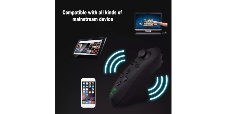 ข้อมูลเพิ่มเติมของ พร้อมส่ง VR รีโมทคอนโทรลไร้สายควบคุมสำหรับ iOS สมาร์ทโฟน Android Wireless gamepad สำหรับ VR controller
