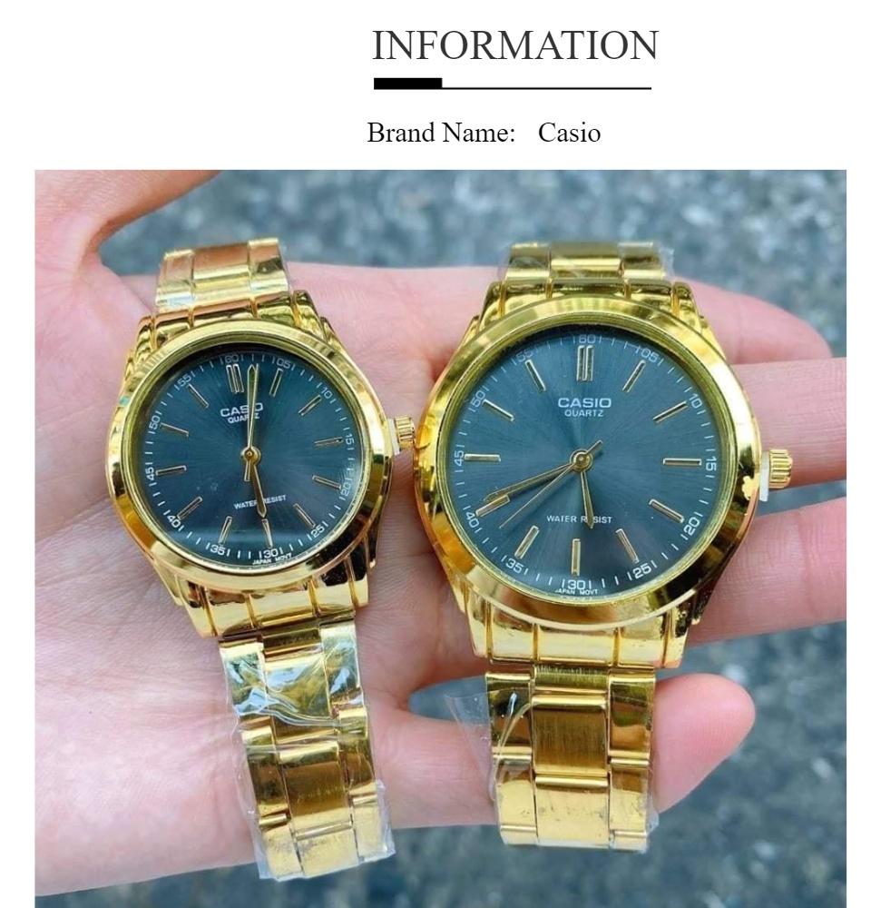 รูปภาพของ นาฬิกา casio นาฬิกาผู้ชาย นาฬิกาผู้หญิง นาฬิกาแฟชั่น นาฬิกาข้อมือ นาฬิกาคู่ นาฬิกาคู่รัก