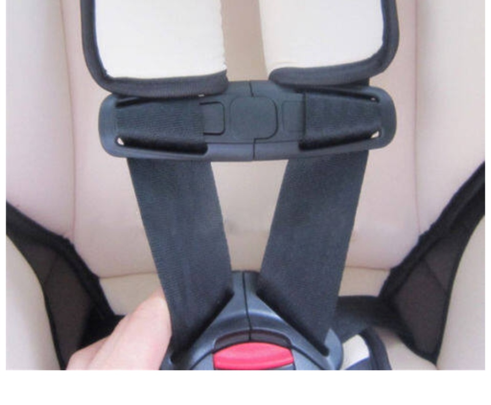 มุมมองเพิ่มเติมของสินค้า ที่ล็อคสายคาร์ซีท รวบสายเข็มขัด ที่ล็อคเด็กนั่งคาร์ซีท Chest Clip Guard For Car Seat by NanaBaby