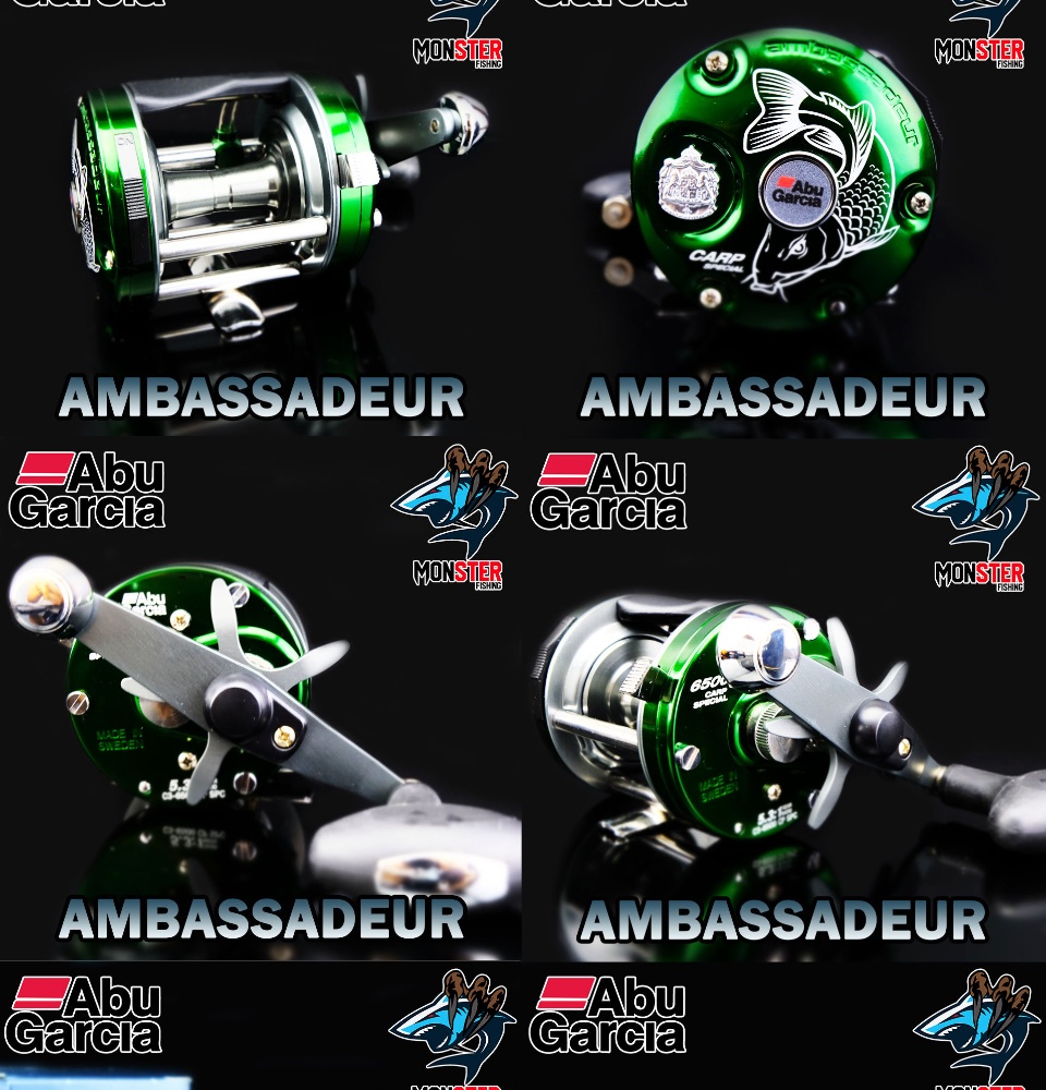 Catfish Abu Garcia Carp Master รอกตกปลาอาบู ABU GARCIA AMBASSADEUR