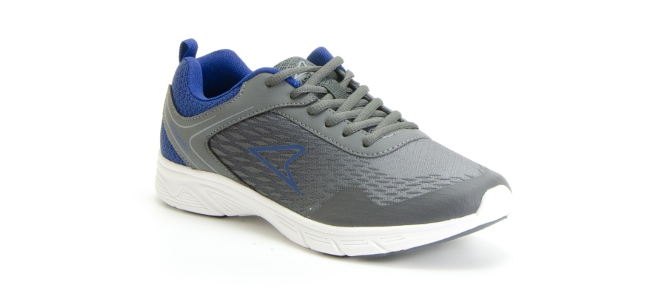 มุมมองเพิ่มเติมของสินค้า Bata POWER-MENS รองเท้ากีฬาสำหรับผู้ชาย RUNNING แบบเชือก สำหรับวิ่ง สีเทา รหัส 8382458 Mensneaker