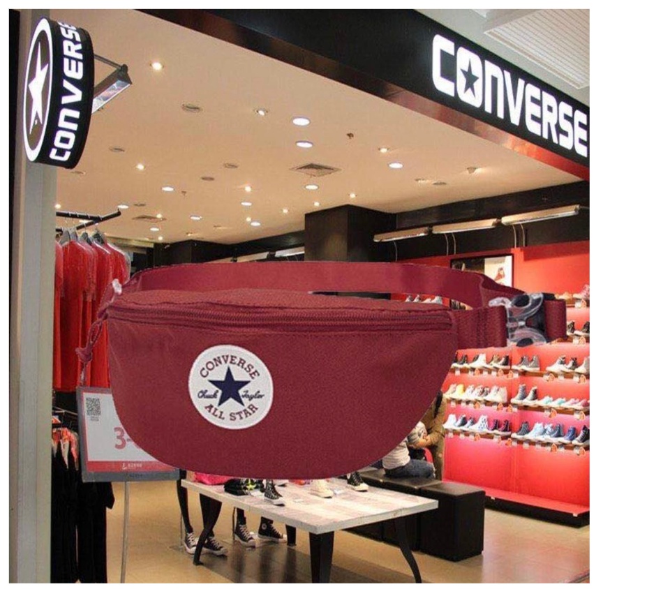มุมมองเพิ่มเติมของสินค้า [ลิขสิทธิ์แท้/พร้อมส่ง] converse all star กระเป๋าสะพายข้าง Converse Revol Mini Bag กระเป๋าสะพายข้าง รุ่นสุดฮิต