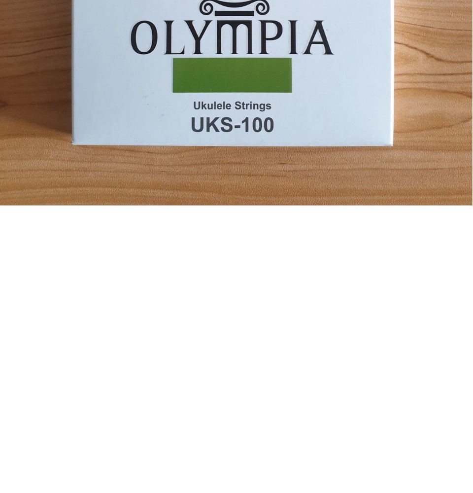 รูปภาพของ สายอูคูเลเล่ สีดำสายเอ็น นิ่มมือสุดๆ Olympia แท้ 100%