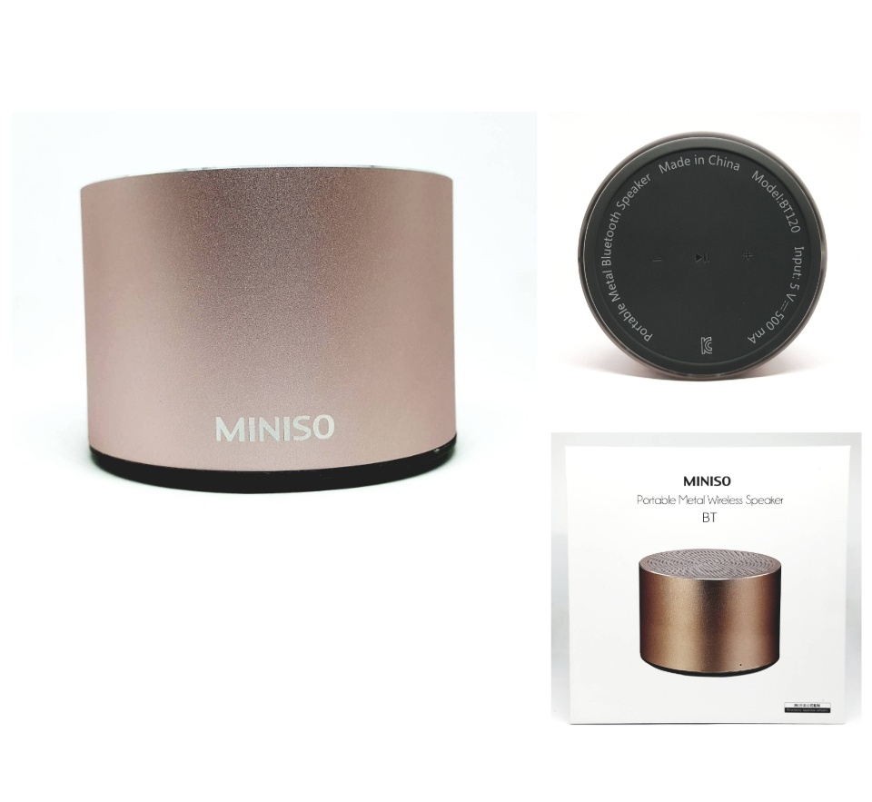 Miniso bluetooth hot sale speaker bt120