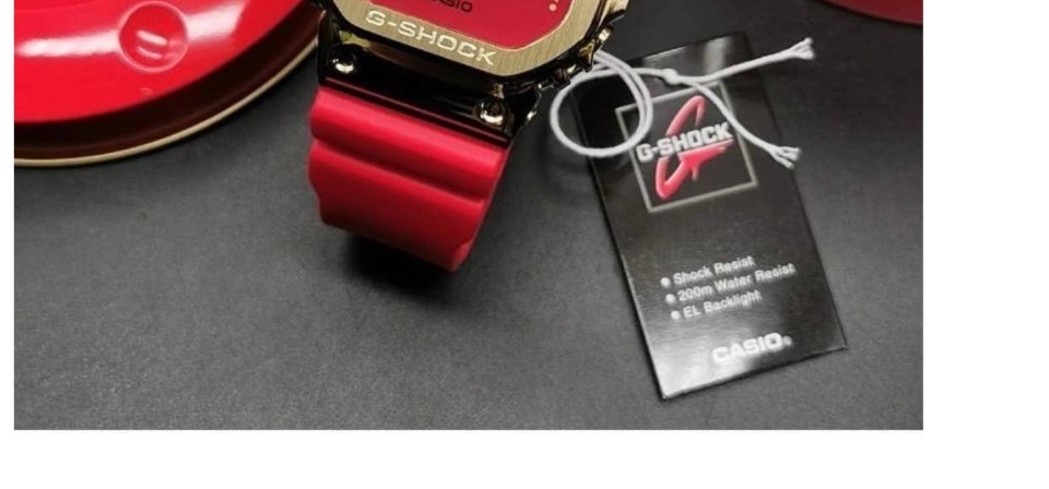 ภาพประกอบของ A-303 GShock GMS5600 สีแดง รุ่นยักษ์เล็กหัวเหล็กสีแดงสุดฮอต นาฬิกาข้อมือ นาฬิกาแฟชั่น นาฬิกาผู้ชาย นาฬิกาผู้หญิง