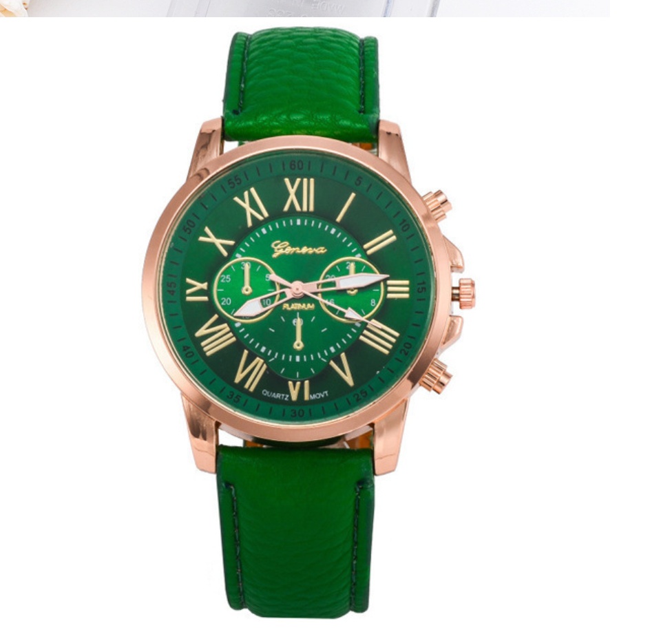 รูปภาพเพิ่มเติมเกี่ยวกับ Riches Mall RW149 นาฬิกาข้อมือผู้หญิง นาฬิกา GENEVA วินเทจ นาฬิกาผู้ชาย นาฬิกาข้อมือ นาฬิกาแฟชั่น Watch นาฬิกาสายหนัง
