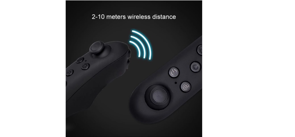 ข้อมูลเพิ่มเติมของ พร้อมส่ง VR รีโมทคอนโทรลไร้สายควบคุมสำหรับ iOS สมาร์ทโฟน Android Wireless gamepad สำหรับ VR controller