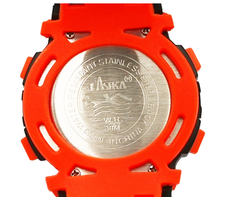 รายละเอียดเพิ่มเติมเกี่ยวกับ นาฬิกาเด็กนาฬิกาเด็กกีฬานาฬิกาแบรนด์ชั้นนำคู่ Chrono EL Light กันน้ำนาฬิกาข้อมือชาย W-F99