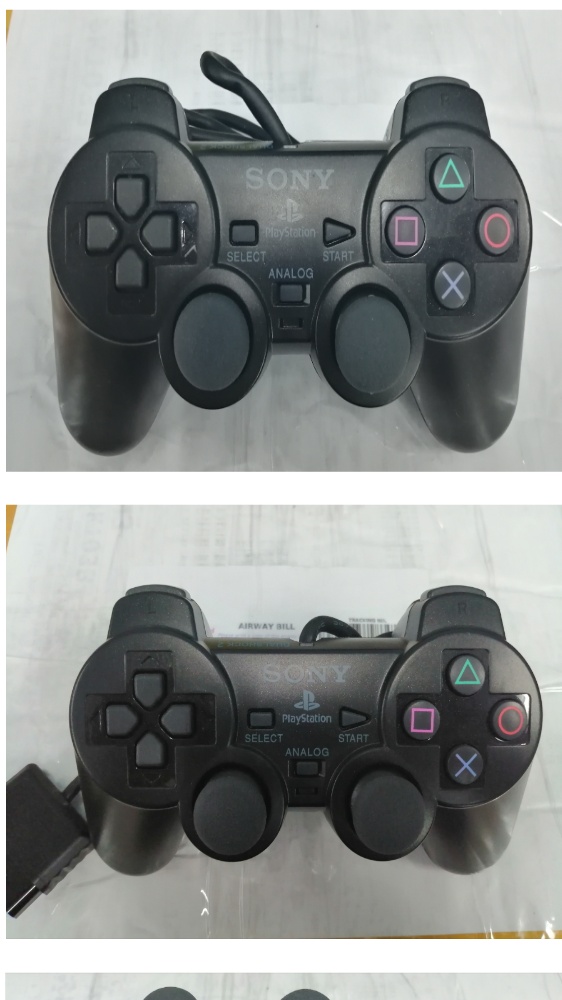 รายละเอียดเพิ่มเติมเกี่ยวกับ จอยเเท้ ps2 มือ2สวยสวย ราคาถูกสีเเล้วเเต่รอบครับ