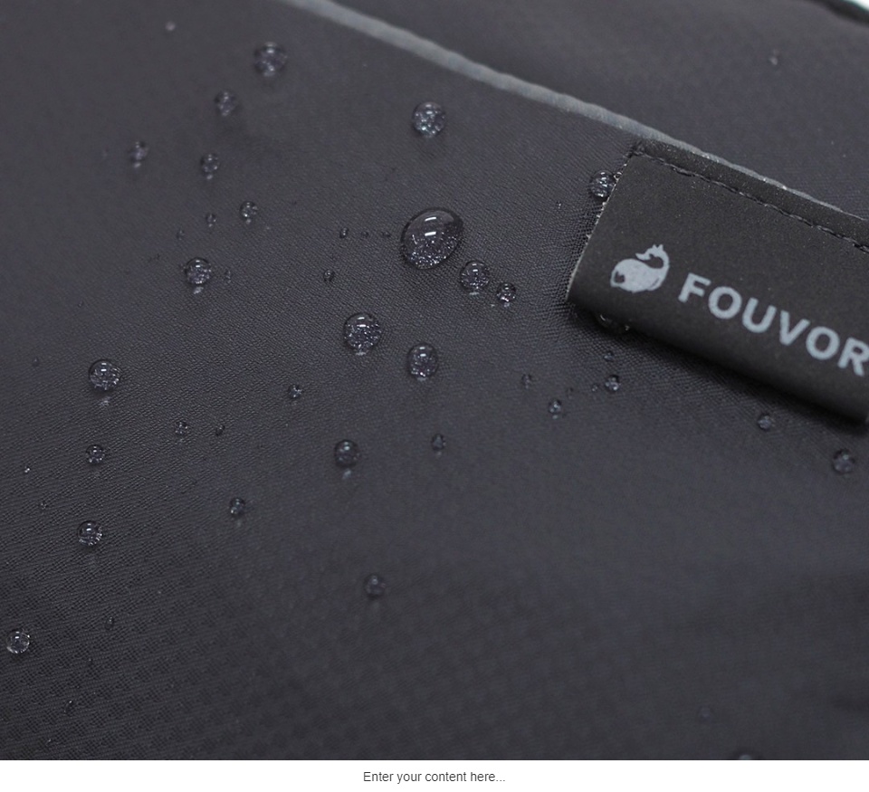 รายละเอียดเพิ่มเติมเกี่ยวกับ FOUVOR กระเป๋าคาดเอว รุ่น 2802-07 (สีดำ)