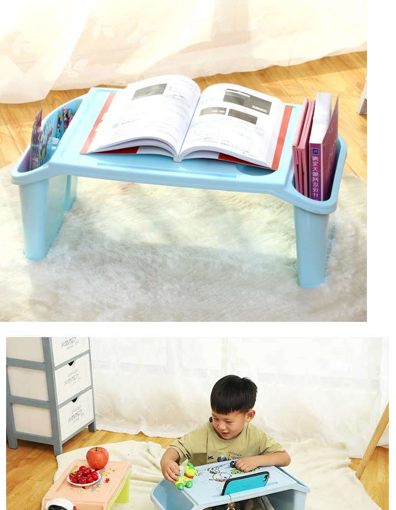 มุมมองเพิ่มเติมเกี่ยวกับ little-kid โต๊ะพลาสติก3ช่อง โต๊ะเด็กเล็ก โต๊ะเขียนหนังสือ ขนาดเล็ก พร้อมช่องเก็บของ ลายการ์ตูน