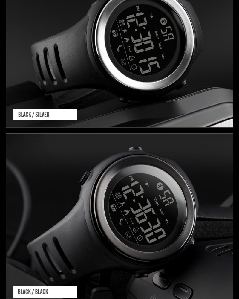 ลองดูภาพสินค้า Riches Mall RW117 นาฬิกาผู้ชาย นาฬิกา สปอร์ต ผู้ชาย นาฬิกาข้อมือผู้หญิง นาฬิกาข้อมือ นาฬิกาดิจิตอล Watch สายซิลิโคน พร้อมส่ง