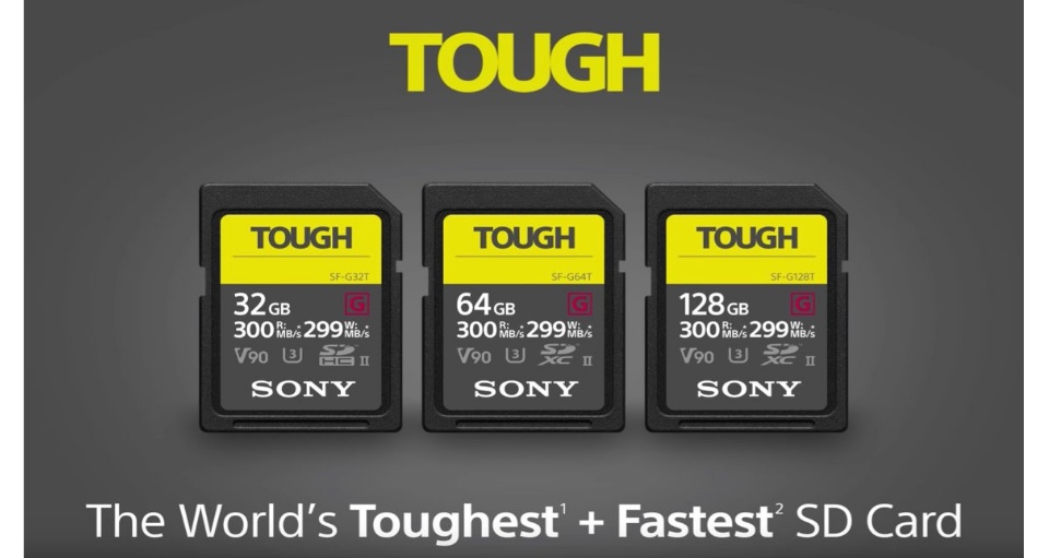 ลองดูภาพสินค้า Sony 128GB SDXC UHS-II G-Series 300MB/s TOUGH