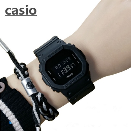 ภาพประกอบคำอธิบาย Casio G-shock แท้100% รุ่น DW-5600BB-1DR นาฬิกาข้อมือชาย ของแท้%จัดส่งพร้อมกล่องคู่มือใบประกันศูนย์CMG 1ปี%
