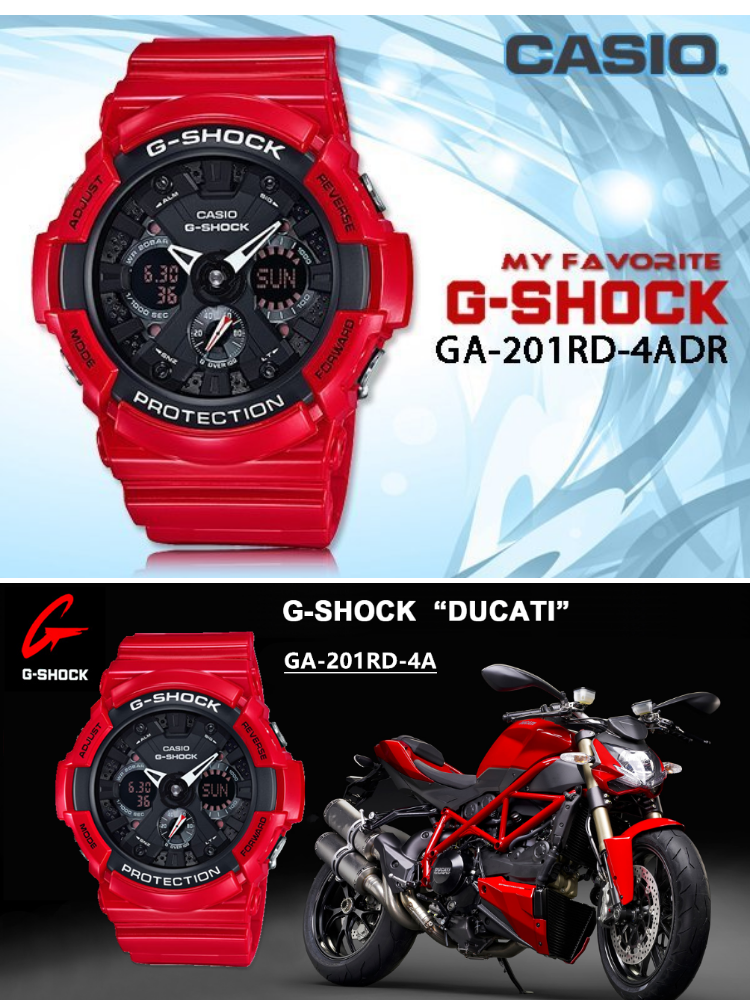g shock ducati