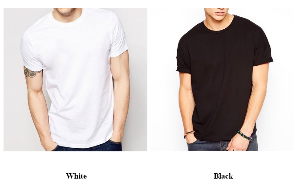 ถูกมาก! เสื้อยืดสีพื้น ขาว-ดำ-กรม-เทา เริ่มต้นเพียง 45 บาท | Lazada.co.th