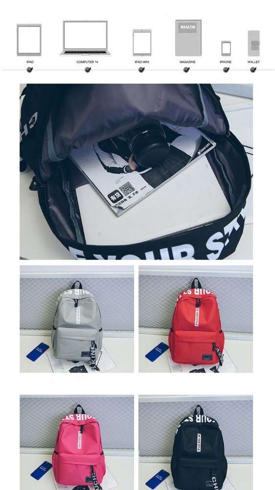 รายละเอียดเพิ่มเติมเกี่ยวกับ Unisex backpack กระเป๋าเป้