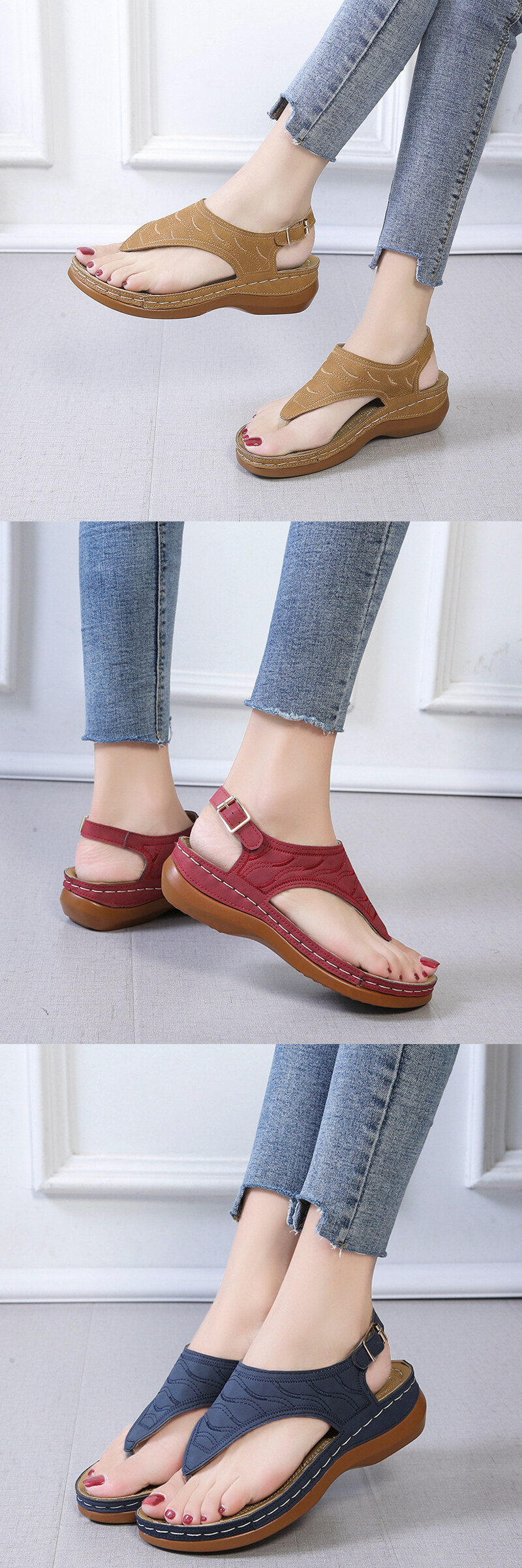 Buy Flat Half Shoes Sandals For Women On Sale online | Lazada.com.ph