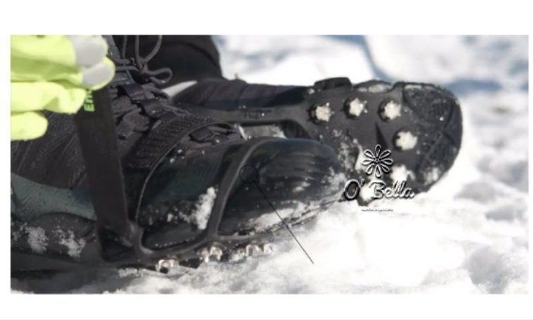 มุมมองเพิ่มเติมของสินค้า แผ่นยางกันลืนหิมะ รุ่นใหม่มีสายรัด กระชับมากขึ้น หัวหมุดจิก10 หมุด (sgoo5) แผ่นกันรองเท้าลื่น ที่ติดรองเท้ากันลื่นหิมะ แผ่นยางรองกันลื่นบนพื้นน้ำแข็ง พื้นหิมะ ตัวรัดเท้ากันลื่น แผ่นกันลื่น แผ่นดอกยางรองเท้ากันลื่น สำหรับเดินบนหิมะ ยางซิลิโคนรองเท้ากันลื่น