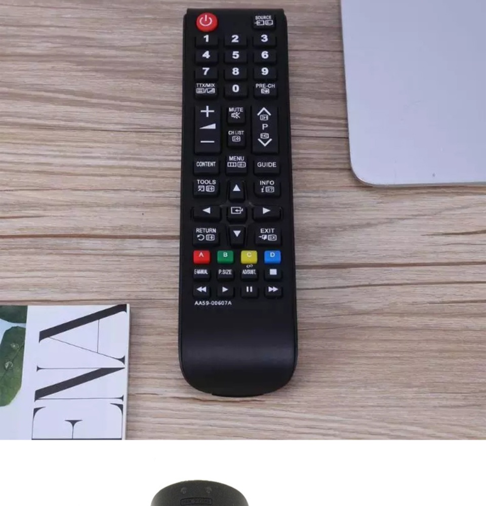 ข้อมูลเกี่ยวกับ Samsung tv remote control can be used with all Samsung Smart TV models AA59-00607A.