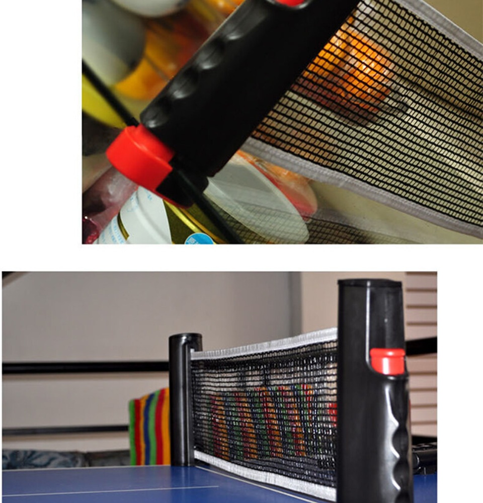 ลองดูภาพสินค้า DOBETTERS Table Tennis Rack เสาตาข่ายปิงปอง โต๊ะปิงปอง พับเก็บได้ แบบพกพา เน็ตปิงปอง ตาข่ายโต๊ะปิงปอง รุ่น S041