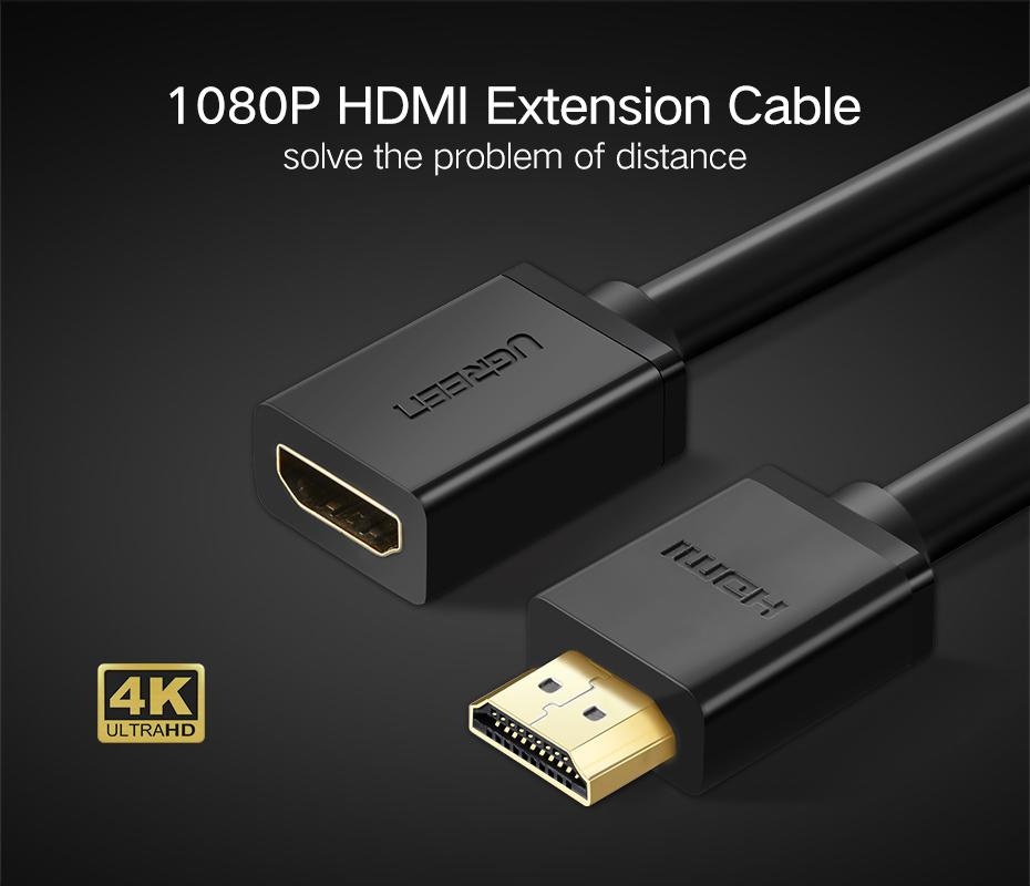 UGREEN HDMI Extension Cable 4K HDMI Extender Male to Female